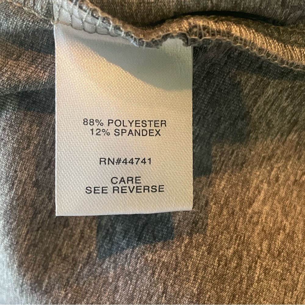 Aspire Jacket Lightweight Side Zip Light Grey Large Shawl Cowl Neck Yoga - Picture 7 of 7